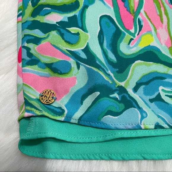 Women’s Lilly Pulitzer Florin Sleeveless V-neck Reversible Tank Top Size Small - Picture 3 of 10